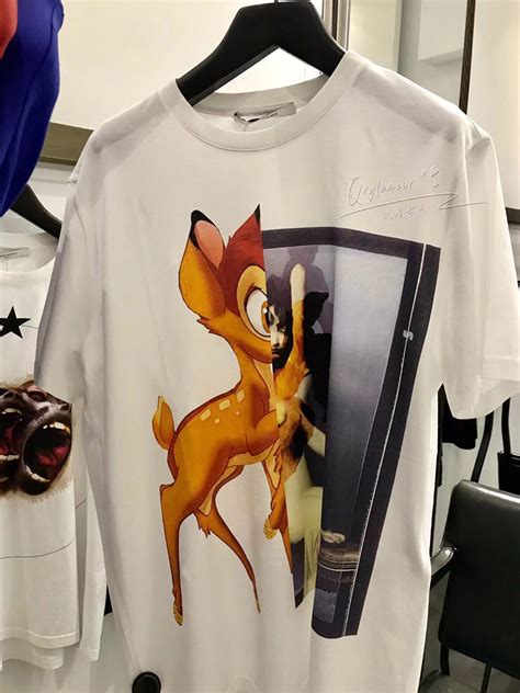 givenchy bambi white t shirt|givenchy handbags.